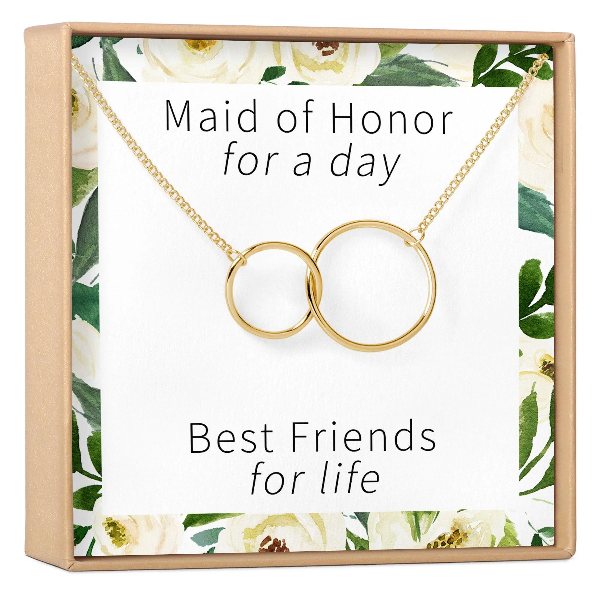 Lightweight Maid of Honor Necklace Original