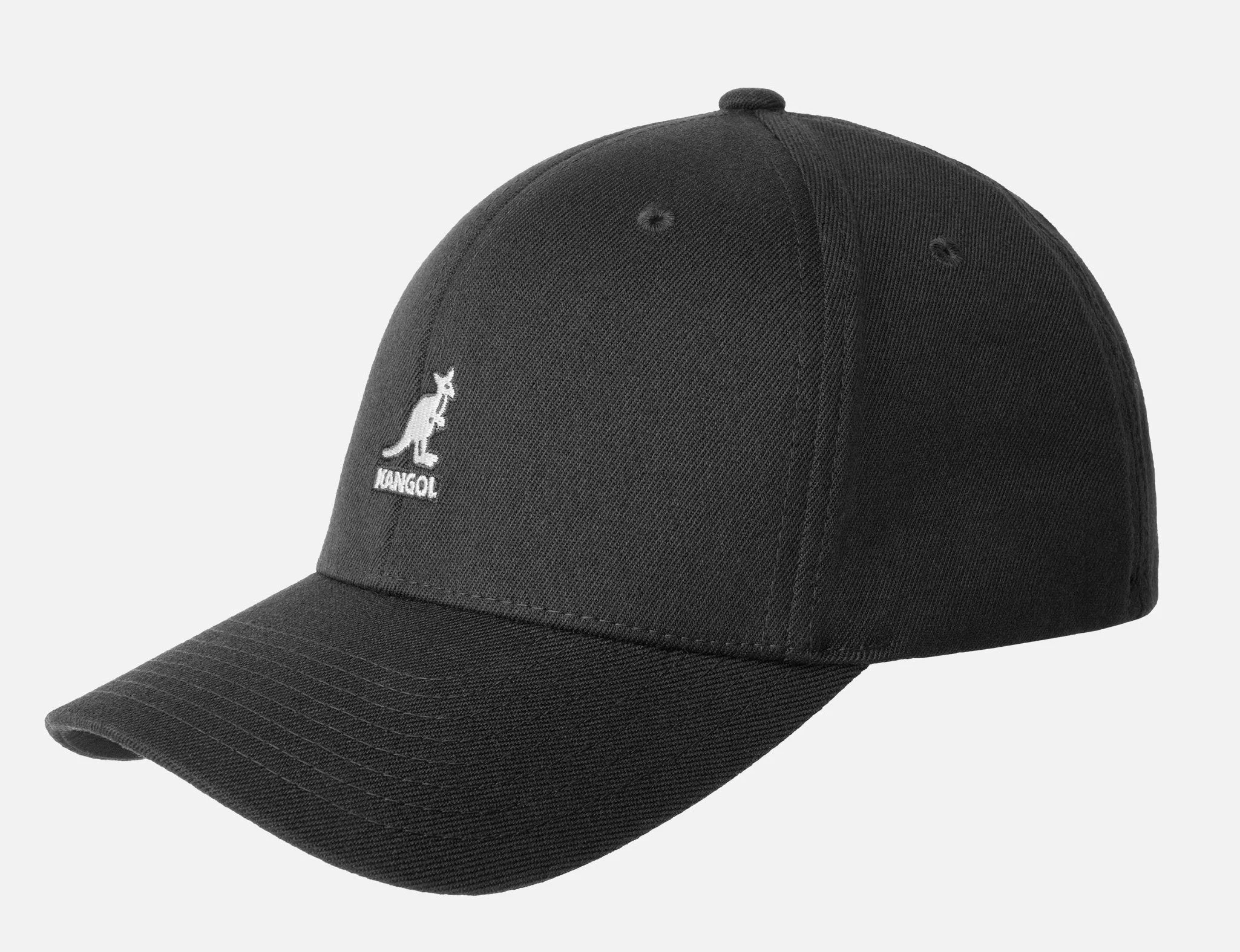 Long-Lasting Kangol Unisex Wool Flexfit Baseball Cap - 8650BC-BK001 Trusted