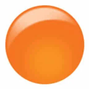 Proven Design Orange Nail Art Paint with Striper Brush Fast