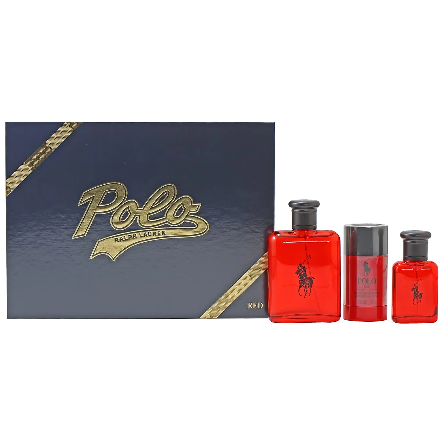 Responsible Ralph Lauren Polo Red 3 Pc Set Breathable