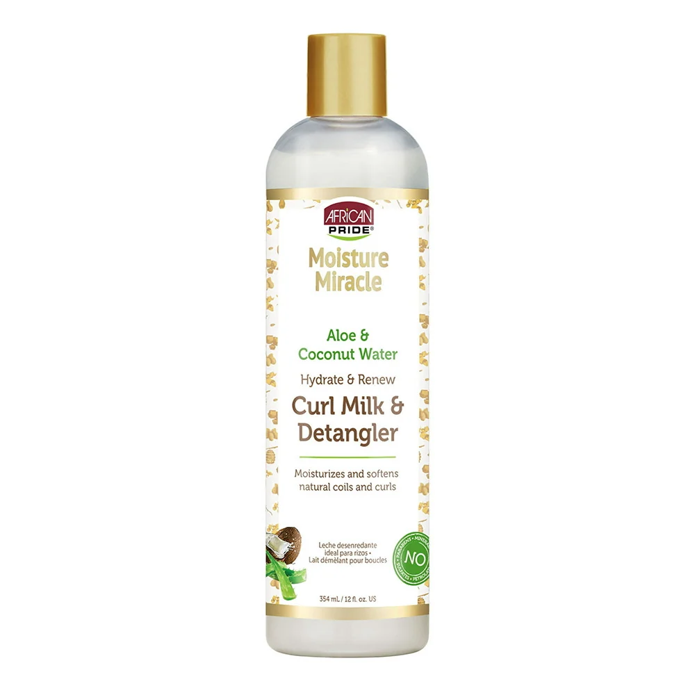 Optimized African Pride Hair Moisture Aloe and Coconut Water 12 Oz Comfortable
