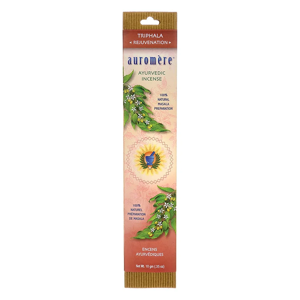 Safe Auromere Ayurvedic Incense Triphala 1 Ea Luxury