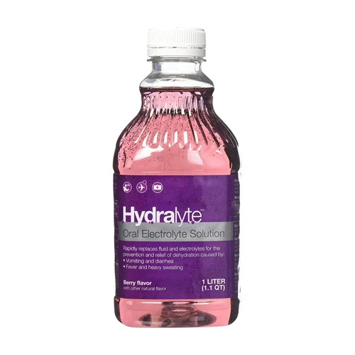 Smart Hydralyte Oral Electrolyte Solution Berry Flavor 33.8 Oz Safe