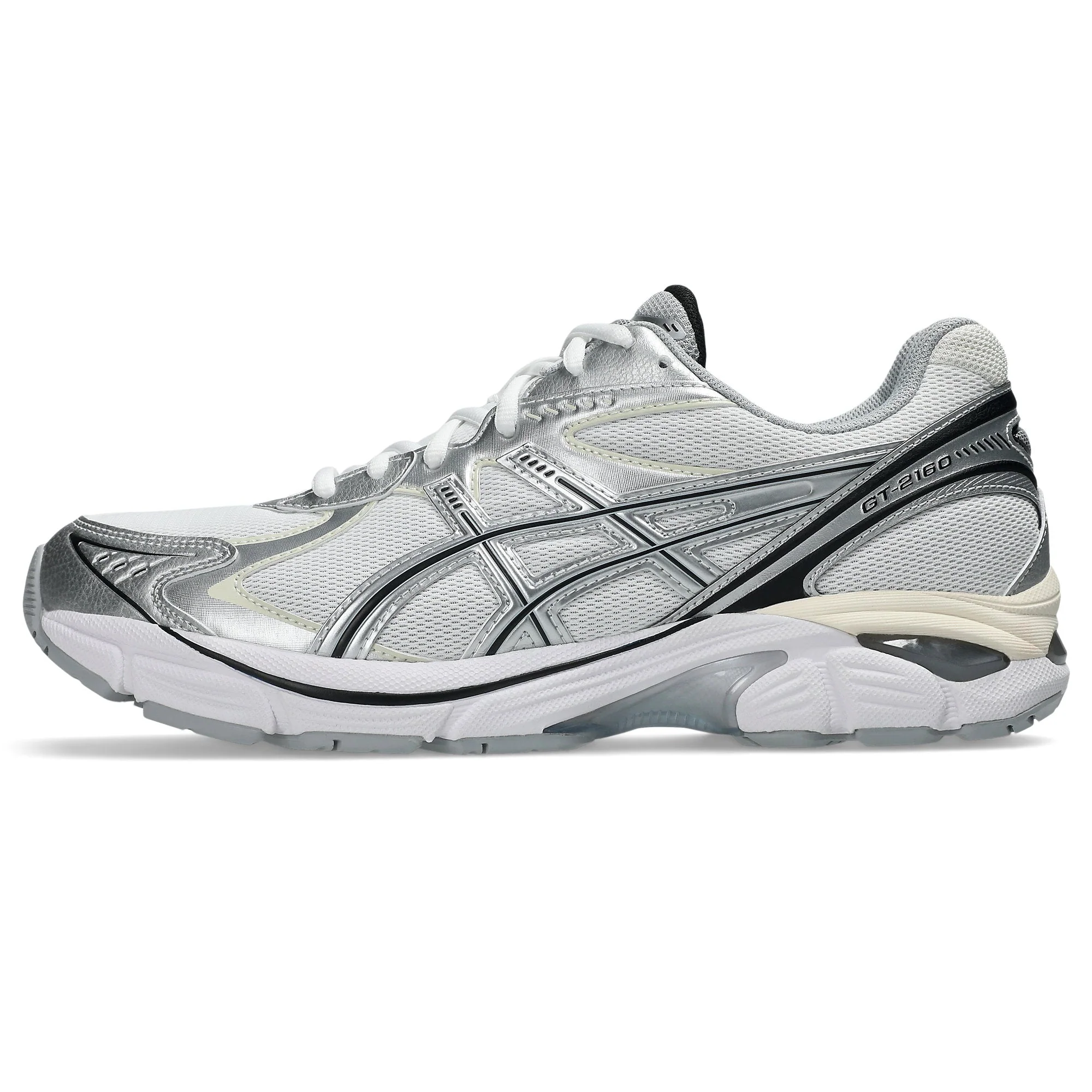 Advanced Men's Asics GT-2160 - White Pure Silver Black Eco-Friendly