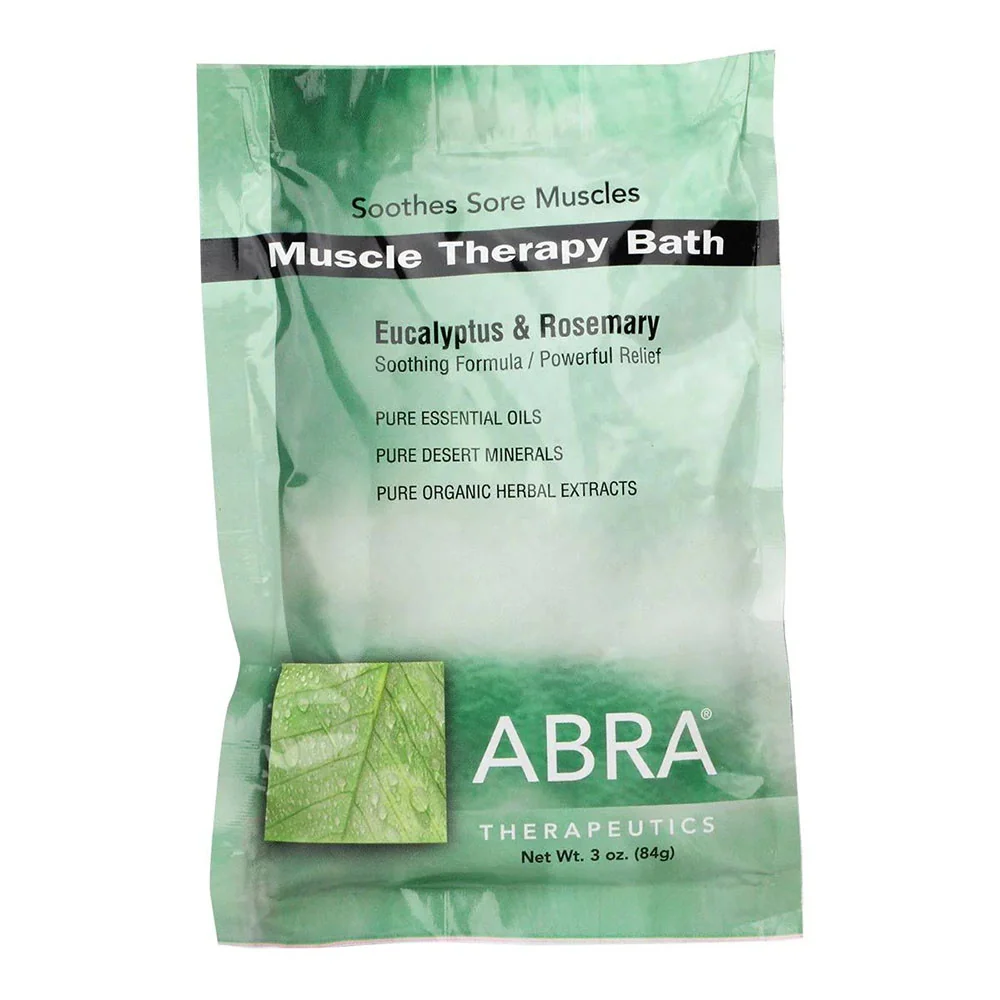 Exceptional Abra Therapeutics Muscle Therapy Bath Eucalyptus and Rosemary 3 Oz First-Class