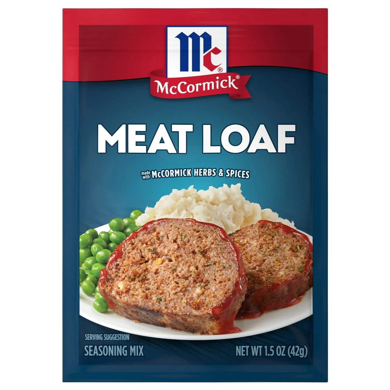 Recyclable McCormick Classic Meat Loaf Seasoning Mix Packet 1.5 Oz Verified