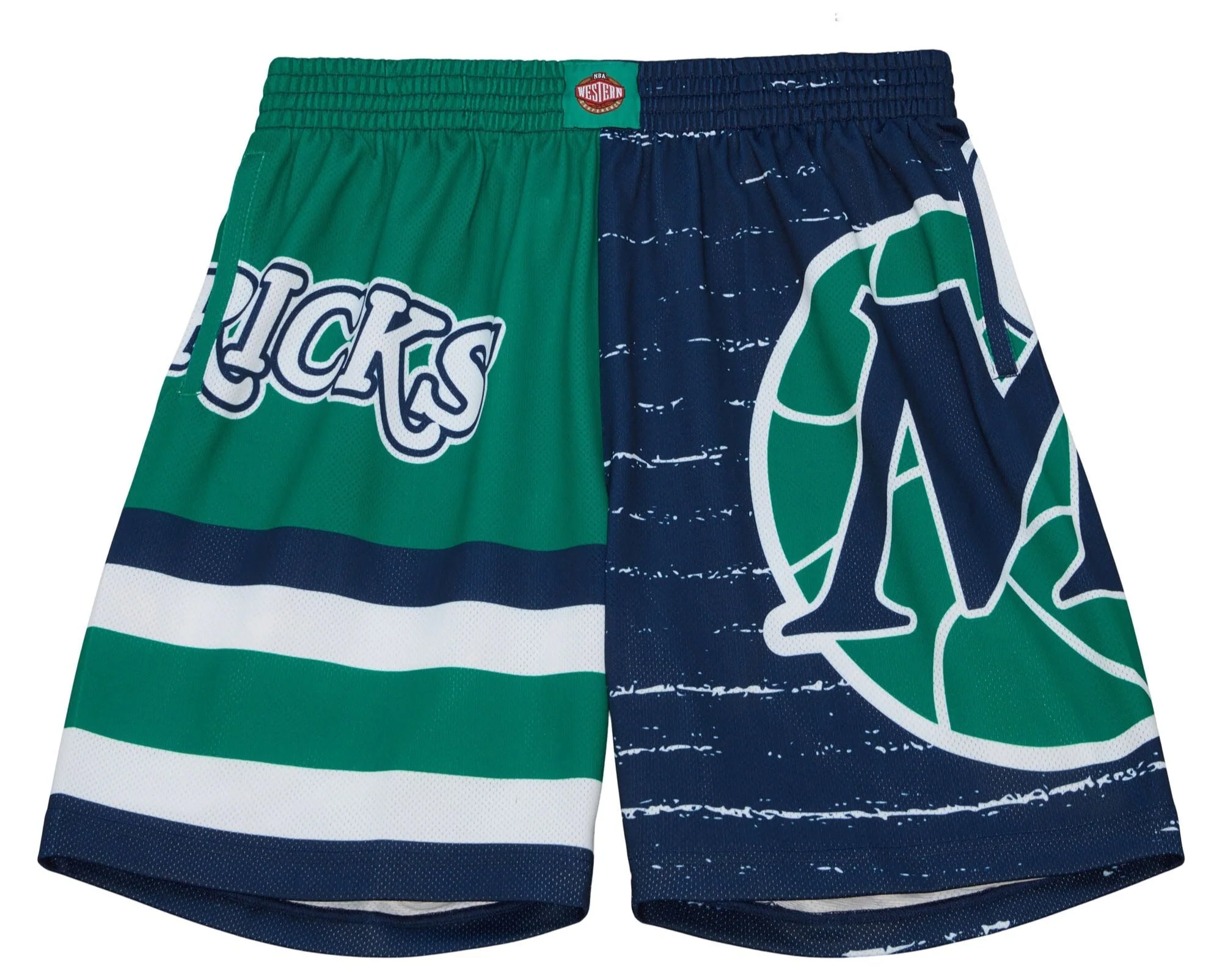 Refined Mitchell Ness Men's NBA Jumbotron 3.0 Shorts Mavericks First-Class