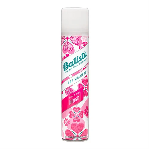 Comfortable Batiste Dry Hair Shampoo Floral and Flirty Blush - 6.76 Oz Natural