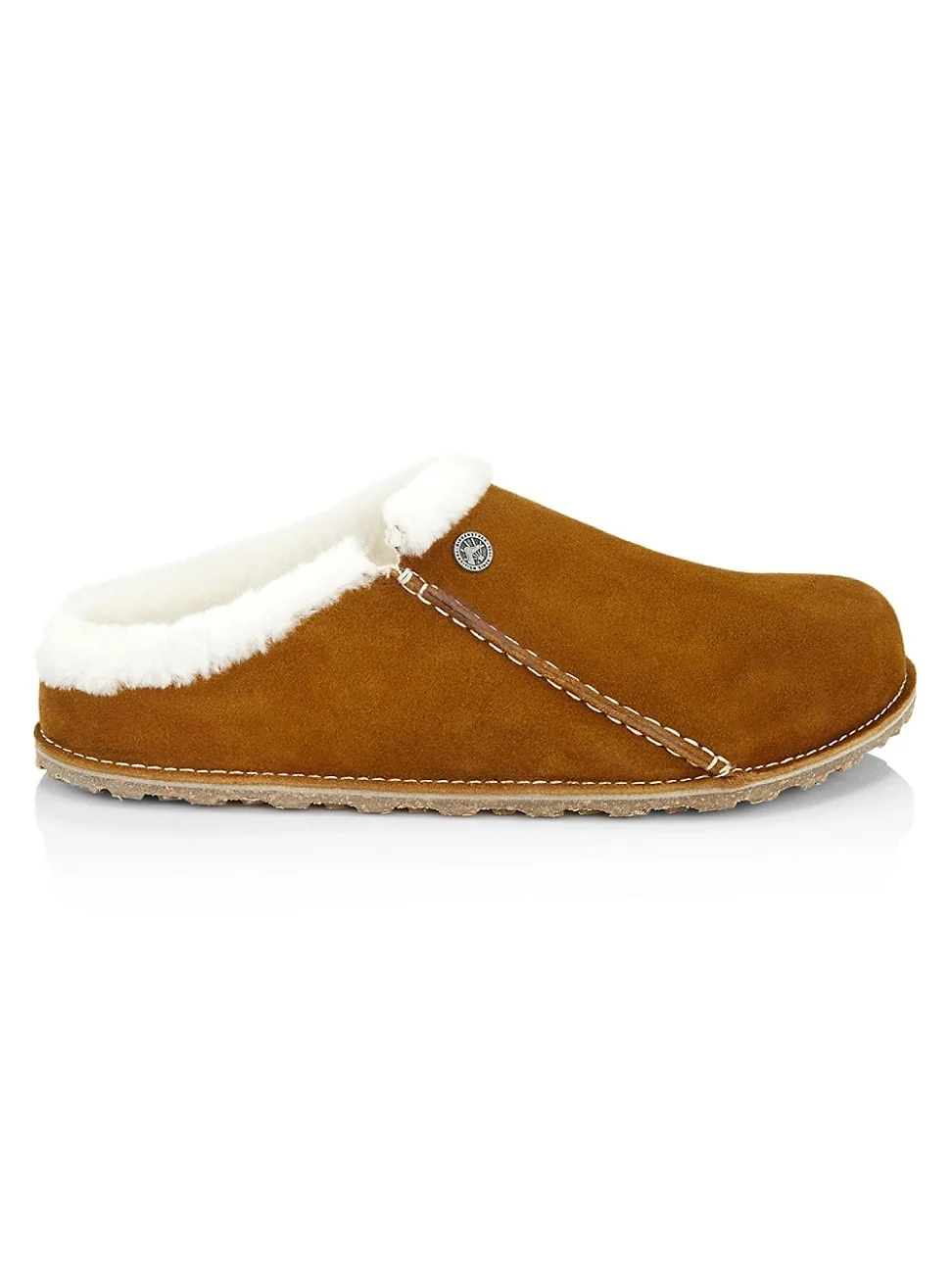 Pure Birkenstock Zermatt Premium Suede Mink Natural